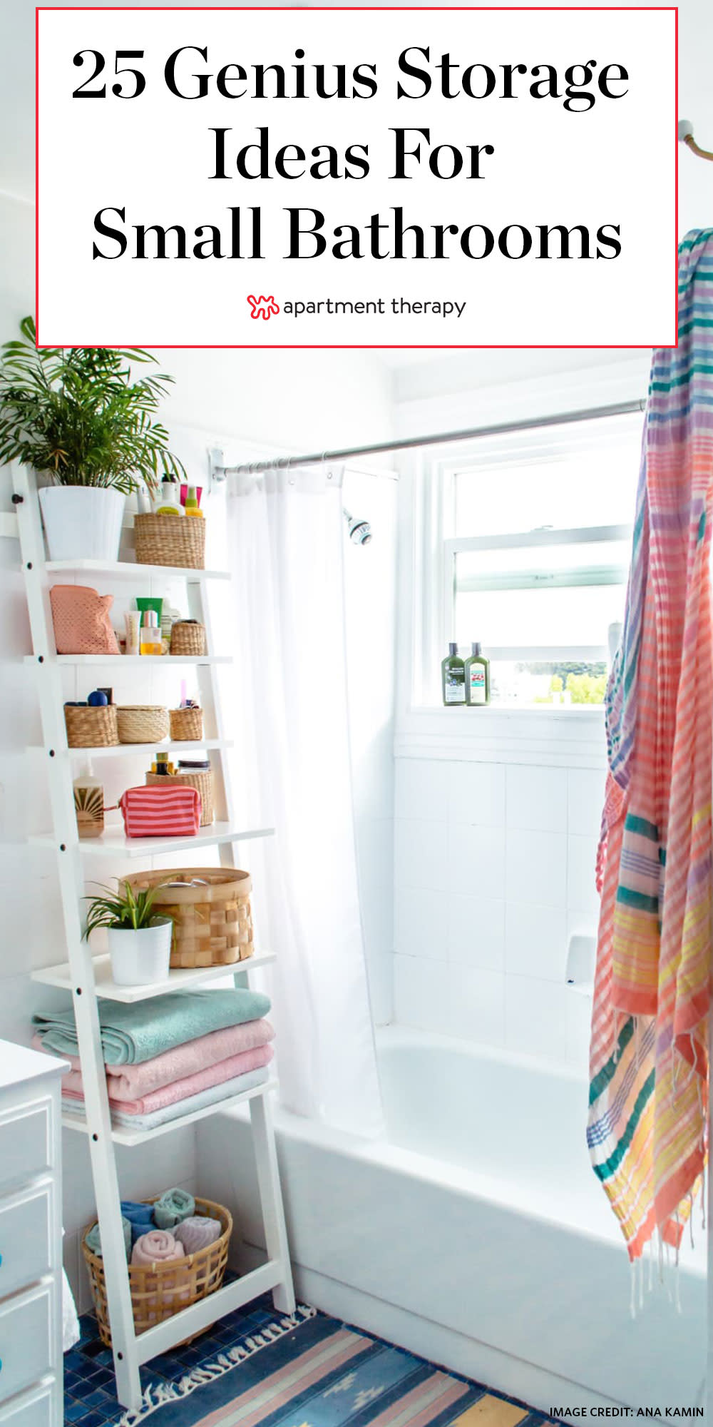 storage in a small bathroom